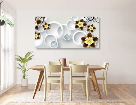 TABLOU BIJUTERII DE AUR - TABLOURI ABSTRACTE - TABLOURI