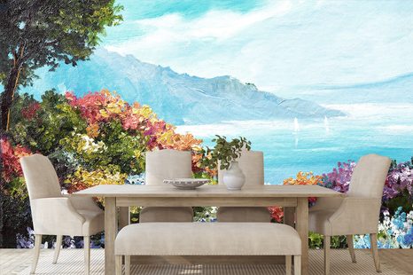 SAMOLEPÍCÍ TAPETA VÝHLED NA MOŘE - SAMOLEPÍCÍ TAPETY - TAPETY