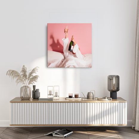 OBRAZ OSLAVA V BÍLÉM LOŽI - OBRAZY LIDÍ - OBRAZY