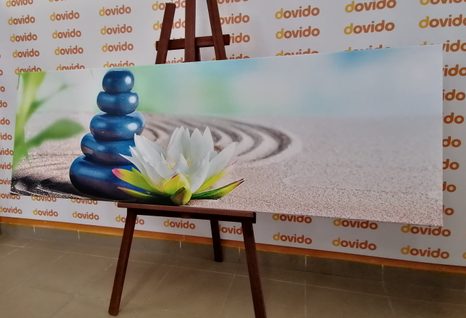 КАРТИНА НА ПЛАТНО – ОРИЕНТАЛСКИ КАМЪНИ - ФЪН ШУЙ КАРТИНИ - КАРТИНИ