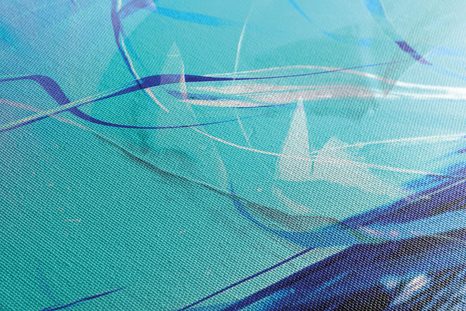 TABLOU ABSTRACȚIA LUMII SUBACVATICE - TABLOU MARE ȘI PLAJĂ - TABLOURI