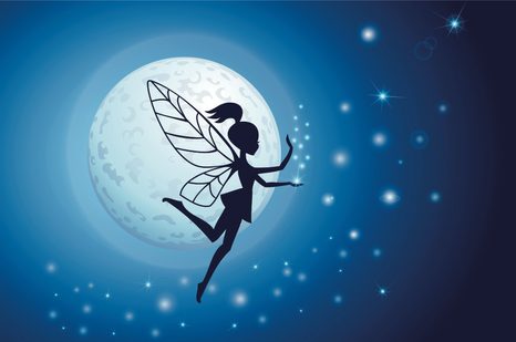 TAPETA VÍLA V MESAČNOM SVITE - DETSKÉ TAPETY - TAPETY