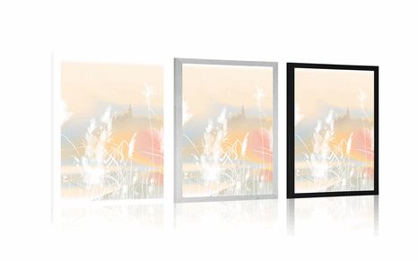 PLAKÁT LOUKA POD HRADEM - MOTIVY Z NAŠÍ DÍLNY - PLAKÁTY