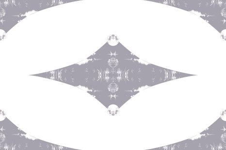 TAPETA ORIGINÁLNÍ VZOR S BÍLÝM POZADÍM - VZOROVANÉ TAPETY - TAPETY