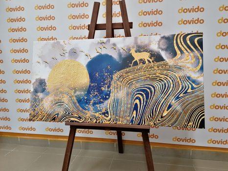 КАРТИНА НА ПЛАТНО – ЧУДЕСЕН ПЕЙЗАЖ - АБСТРАКТНИ КАРТИНИ - КАРТИНИ