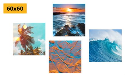 BILDER-SET BEZAUBERNDE MEERESLANDSCHAFT - BILDERSETS - BILDER