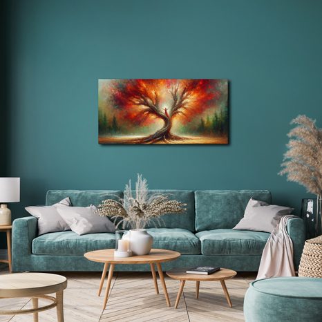 OBRAZ MYSTICKÝ TANEC STROMU ŽIVOTA - OBRAZY STROMY ŽIVOTA - OBRAZY