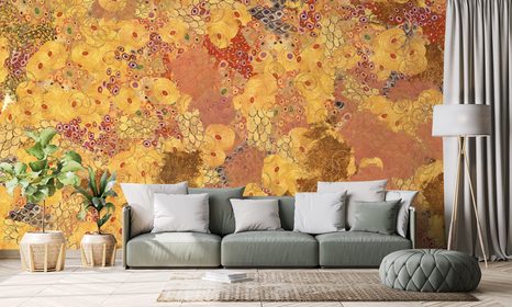 TAPET ABSTRACȚIE ÎN STILUL LUI G. KLIMT - TAPETURI - 🔥 REDUCERE TOTALÃ