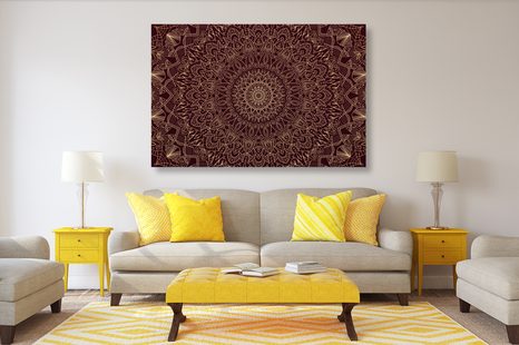 SLIKA MANDALA Z DETAJLI - SLIKE FENG SHUI - SLIKE