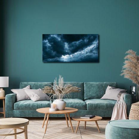 CANVASTAVLA OROLIG HIMMEL FÖRE STORMEN - NATUR- OCH LANDSKAPSTAVLOR - TAVLOR