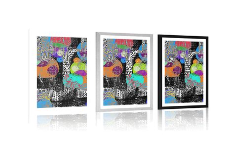 POSTER – COMPOSIZIONE ASTRATTA - POP ART - POSTER