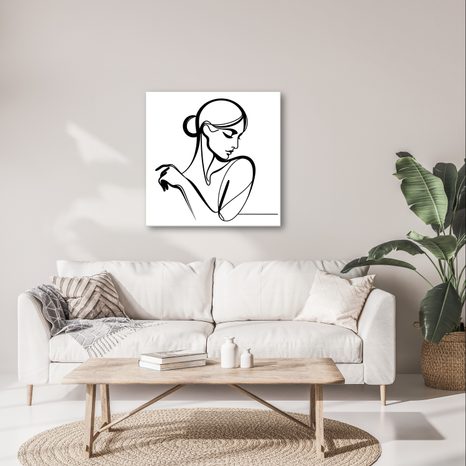 OBRAZ TAJEMNÁ ŽENSKÁ LINIE - OBRAZY ŽENY - OBRAZY