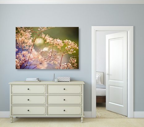 WANDBILD STILLLEBEN MIT BLUMEN - BILDER VON NATUR UND LANDSCHAFT - BILDER