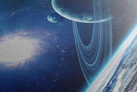 OBRAZ PLANETA VE VESMÍRU - OBRAZY VESMÍRU A HVĚZD - OBRAZY