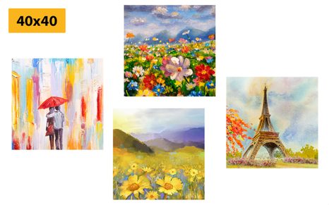 BILDER-SET ROMANTISCHER SPAZIERGANG - BILDERSETS - BILDER