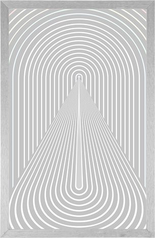 POSTER REGENBOGENPERSPEKTIVE MID-CENTURY - MOTIVE AUS UNSERER WERKSTATT - POSTER