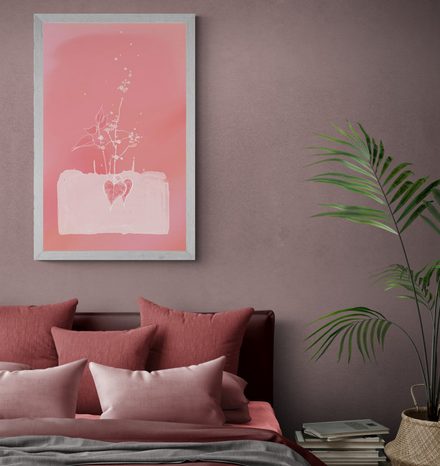 POSTER ROSA MAGIE DER BLUME - MOTIVE AUS UNSERER WERKSTATT - POSTER