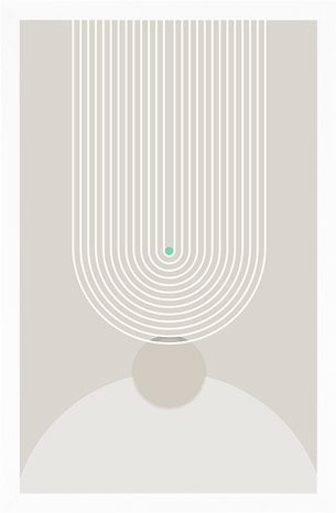 PLAGÁT MODERNÉ VZORY MID-CENTURY - MOTÍVY Z NAŠEJ DIELNE - PLAGÁTY