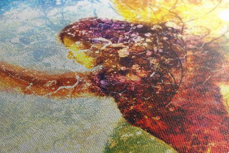 TABLOU FEMEIE PICTATĂ ÎN STIL MAGIC - TABLOURI CU DIVERSE PERSOANE - TABLOURI