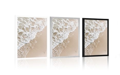 PLAKÁT BÉŽOVÁ PLÁŽ - MORE - PLAKÁTY