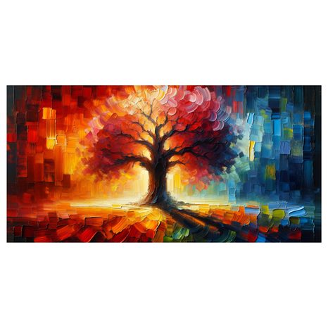 SLIKA ŽAREČE DREVO ŽIVLJENJA JESENI - SLIKE DREVESA ŽIVLJENJA - SLIKE