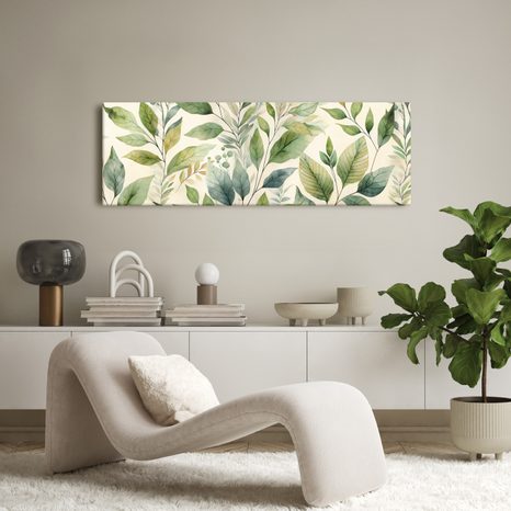 OBRAZ SVĚŽÍ VĚTVIČKY A LISTY - BOTANICAL PICTURES - PICTURES