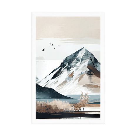 PLAKÁT MALEBNÉ HORY VE SKANDINÁVSKÉM STYLU - PLAKÁTY - TOTÁLNÍ VÝPRODEJ 🔥