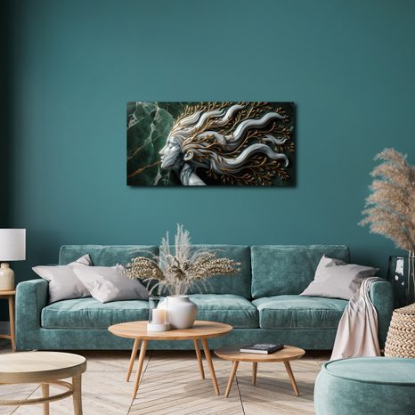 OBRAZ PŘÍRODNÍ KRÁSA S MRAMOROVOU TVÁŘÍ - OBRAZY ŽENY - OBRAZY