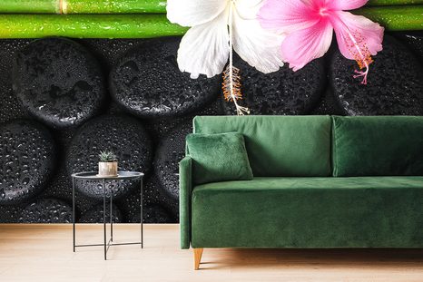 FOTOTAPETE WELLNESS-STILLLEBEN - TAPETEN MIT FENG SHUI-MOTIVEN - TAPETEN