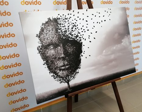 ΕΙΚΌΝΑ ΑΦΗΡΗΜΈΝΟ ΠΡΌΣΩΠΟ ΜΕ ΤΗ ΜΟΡΦΉ ΕΝΌΣ ΔΈΝΤΡΟΥ - ΠΊΝΑΚΕΣ ΑΣΠΡΌΜΑΥΡΕΣ - ΠΊΝΑΚΕΣ