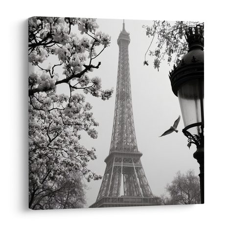 OBRAZ EIFFELOVA VĚŽ V ZIMĚ - OBRAZY PAŘÍŽ - OBRAZY