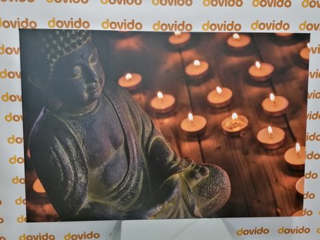WANDBILD BUDDHA VOLLER HARMONIE - BILDER - 🔥 TOTALAUSVERKAUF