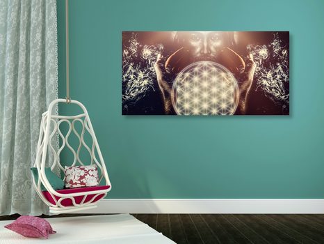 OBRAZ TAJEMSTVÍ KVĚTU ŽIVOTA - OBRAZY ANDĚLŮ - OBRAZY