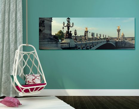OBRAZ MOST ALEKSANDRA III W PARYŻU - OBRAZY MIASTA - OBRAZY