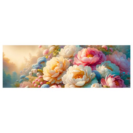 KÉP FINOM VIRÁGOK PASZTELL SZÍNEKBEN - VIRÁGMINTÁS KÉPEK - KÉPEK