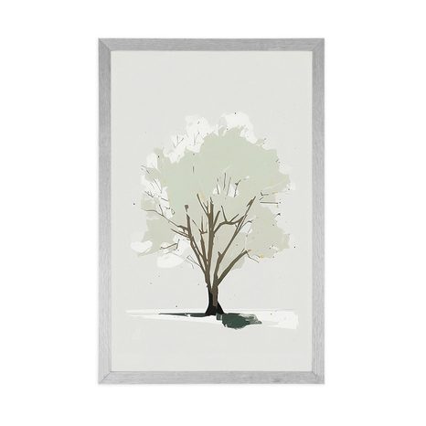 PLAKAT STABLO S DAŠKOM MINIMALIZMA - STABLA I LIŠĆE - PLAKATI