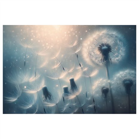 OBRAZ JEMNÉ PÍRKA PAMPELIŠKY - OBRAZY PAMPELIŠKA - OBRAZY