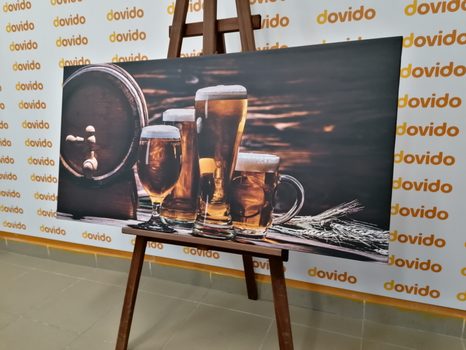 WANDBILD BIERFEST - BILDER VON ESSEN UND GETRÄNKEN - BILDER