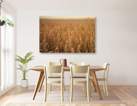 OBRAZ POLE ZBOŻOWE - OBRAZY PRZYRODY I KRAJOBRAZY - OBRAZY