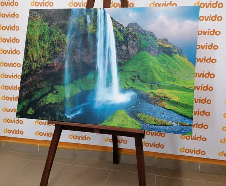 OBRAZ VODOPÁD NA ISLANDU - OBRAZY VODOPÁD - OBRAZY