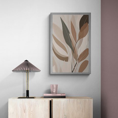 POSZTER ABSZTRAKT BOTANIKUS ALAKZATOK NO2 - ABSZTRAKT ALAKZATOK - POSZTEREK