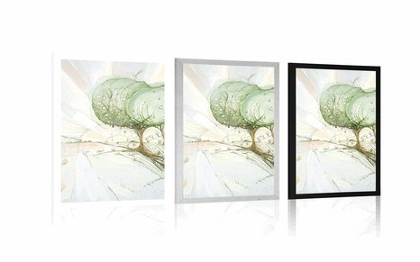 PLAKÁT ABSTRAKTNÍ PŘÍRODA - MOTIVY Z NAŠÍ DÍLNY - PLAKÁTY