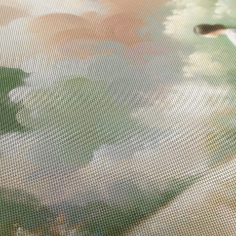 OBRAZ ZASNĚNÁ ŽENA V PASTELOVÝCH TÓNECH - OBRAZY ŽENY - OBRAZY