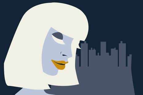 TAPETA ZÁHADNÁ CIZINKA - POP ART TAPETY - TAPETY