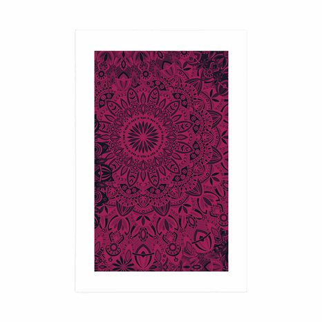 POSTER – MANDALA ELEGANTE - FENG SHUI - POSTER