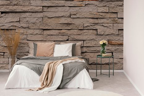 CARTA DA PARATI AUTOADESIVA – PIETRA MARRONE AFFASCINANTE - CARTA DA PARATI AUTOADESIVE - CARTA DA PARATI