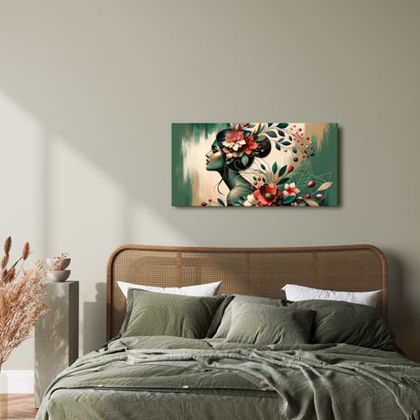 OBRAZ KVĚTINOVÁ MÚZA - OBRAZY ŽENY - OBRAZY