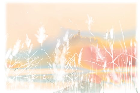 TAPETA LOUKA POD HRADEM - TAPETY PŘÍRODA - TAPETY