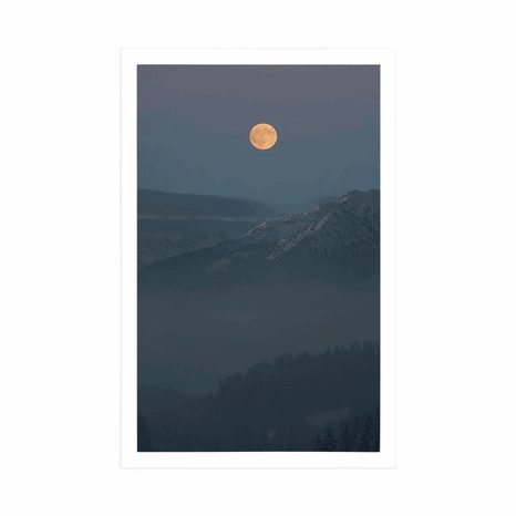 PLAKÁT ÚPLNĚK MĚSÍCE - PŘÍRODA - PLAKÁTY