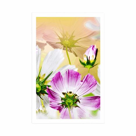 PLAKÁT LETNÍ KVĚTINY - KVĚTINY - PLAKÁTY